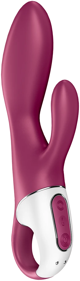 „Satisfyer Heated Affair“ šildomas triušio formos vibratorius su violetine spalva