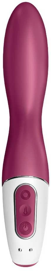 „Satisfyer SATISFYER_Heated Thrill Vibrator“ vibratorius su programėle „Connect“ violetine spalva