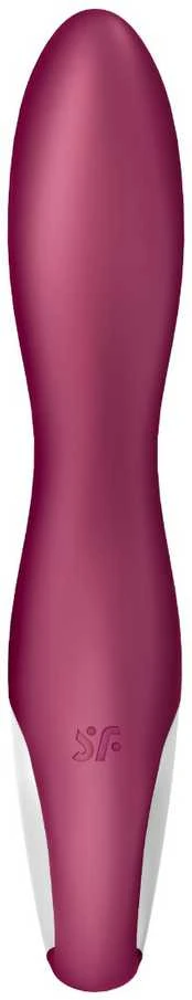 „Satisfyer SATISFYER_Heated Thrill Vibrator“ vibratorius su programėle „Connect“ violetine spalva