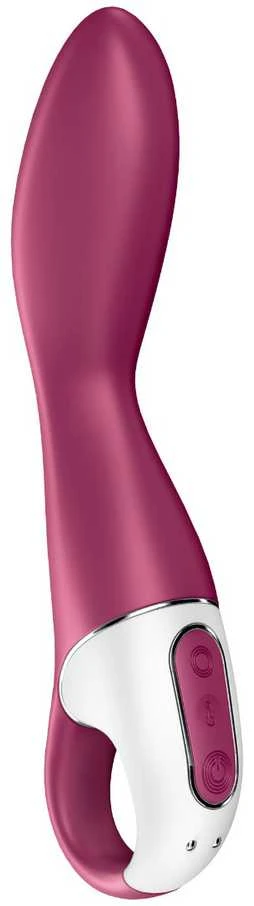 „Satisfyer SATISFYER_Heated Thrill Vibrator“ vibratorius su programėle „Connect“ violetine spalva