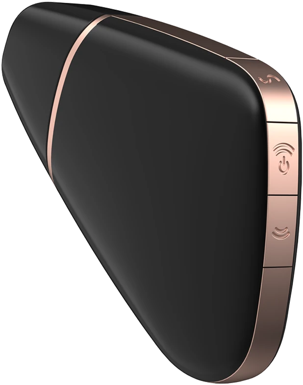 SATISFYER MEILĖS TRIKAMPIS CONNECT APP Juodas