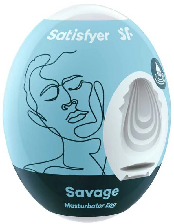 „Satisfyer SATISFYER_SET“ masturbatoriaus kiaušiniai „Riffle + Bubble + Fierce + Naughty + Crunchy + Savage“