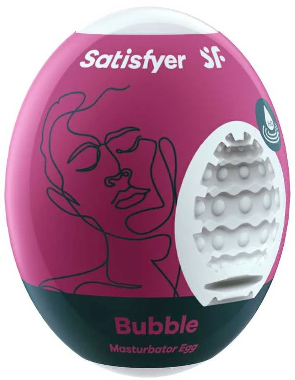 Satisfyer Masturbatorių kiaušinių rinkinys (3 vnt.) - riffle, bubble, fierce