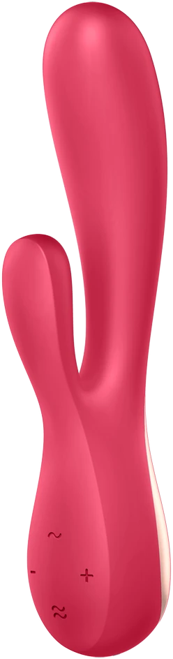 Satisfyer Mono Flex Raudon klitorio ir G taško stimuliatorius