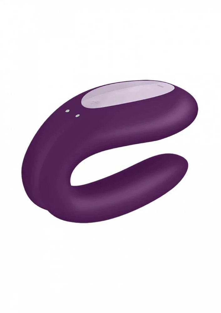 Satisfyer Partner Box 1 komplektas Sexy Secret Kelnaitės Vibratorius + Double Joy Partner Vibratorius