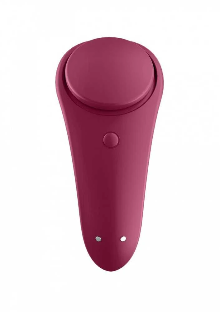 Satisfyer Partner Box 1 komplektas Sexy Secret Kelnaitės Vibratorius + Double Joy Partner Vibratorius
