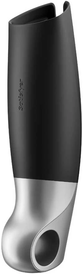 SATISFYER Galios Masturbatorius Juodas su Programėle