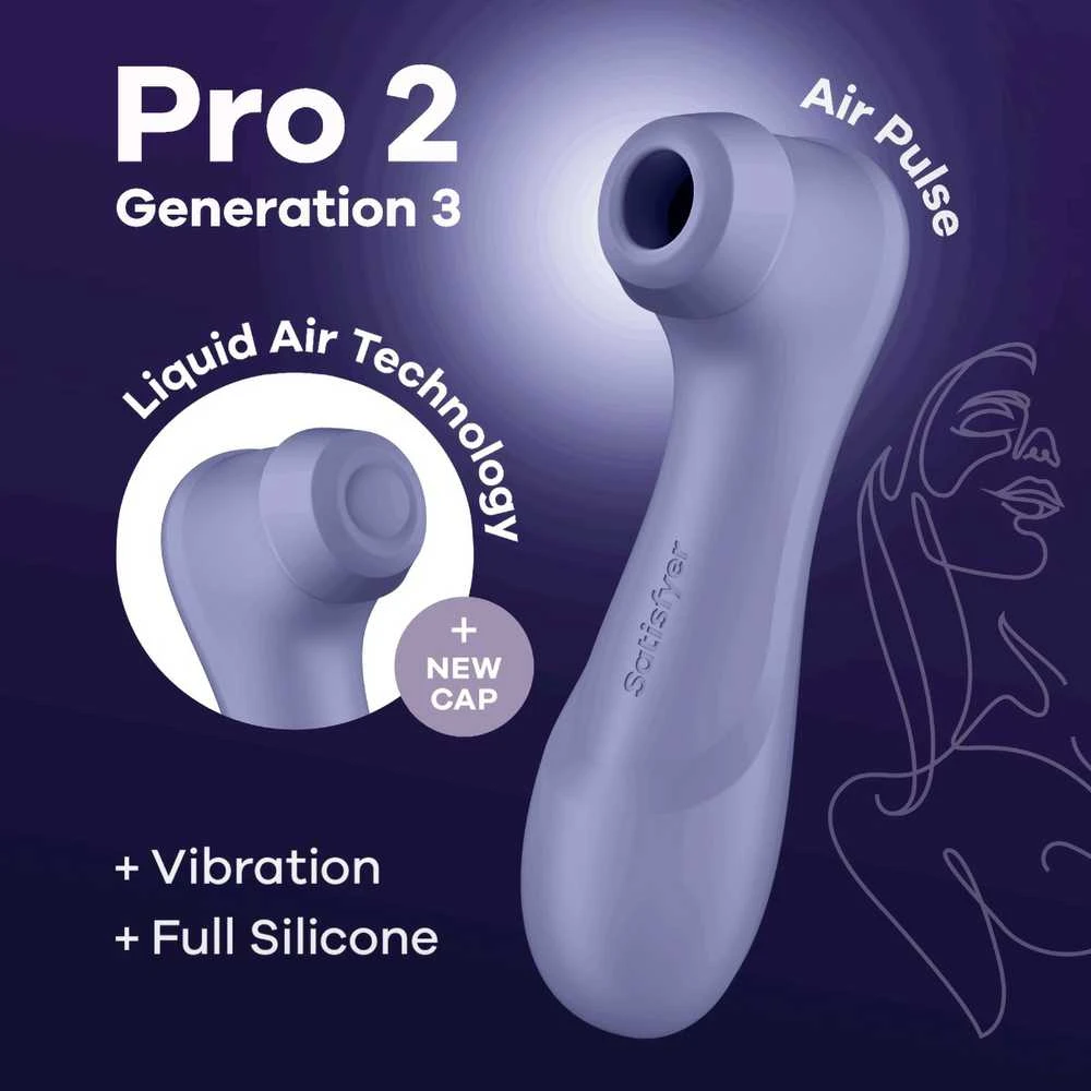 Satisfyer - Pro 2 Generation 3 Alyvinė