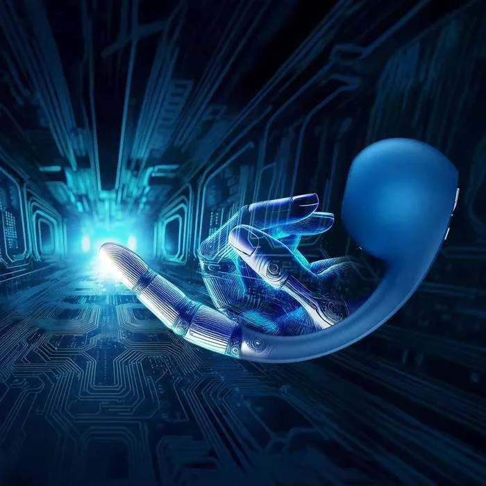 SATISFYER PRO+ WAVE 4 CONNECT APP TAMSIAI MĖLYNA