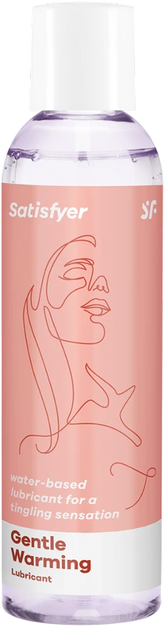 Satisfyer Gentle Warming Lubricant šildantis vandens pagrindo lubrikantas 150ml
