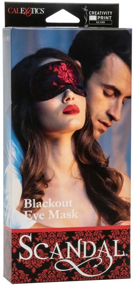 Scandal Blackout akių kaukė pakuotės priekis