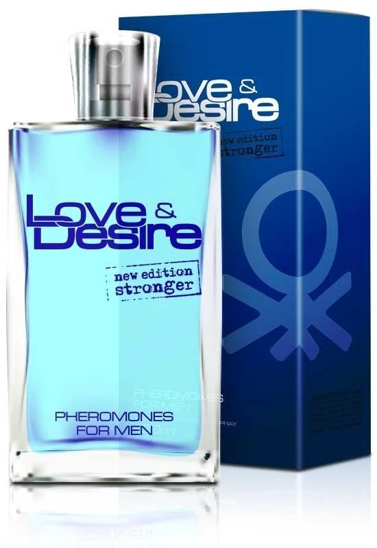 Love Desire Eromed kvepalai iki 100 ml. Gaivus ir jausmingas aromatas pasimatymui. Kvepiantys feromonai.