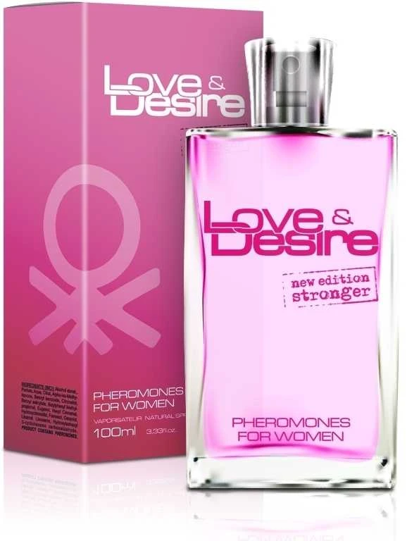 Love Desire Feromonai moterims feromonai moterims purškalas 100ml