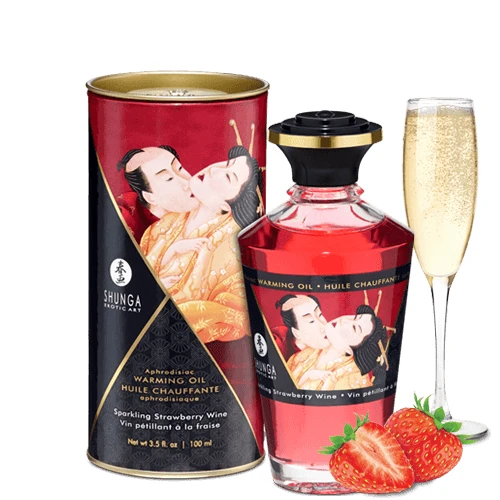 Shunga Oil Strawberry Wine 100 ml
