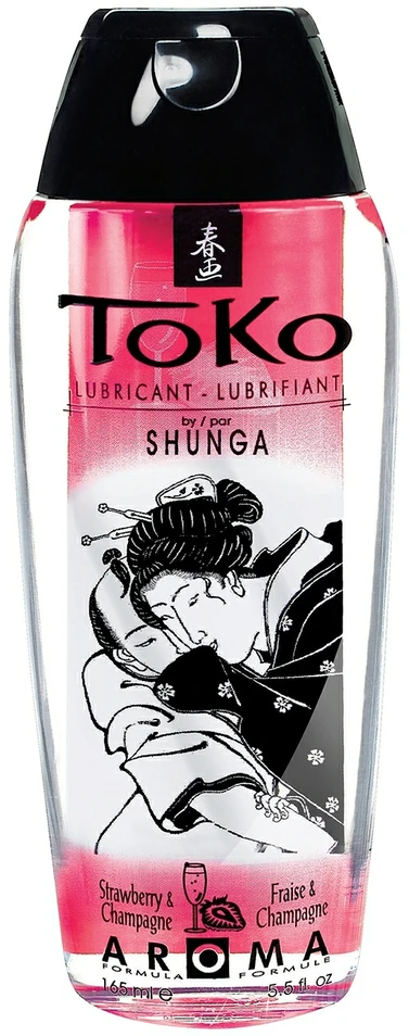 „Shunga“ – braškių ir šampano lubrikantų parduotuvė
