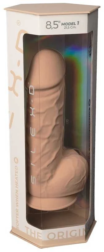 SILEXD - MODEL 1 REALISTIC PENIS PREMIUM SILEXPAN SILICONE 21,5 CM