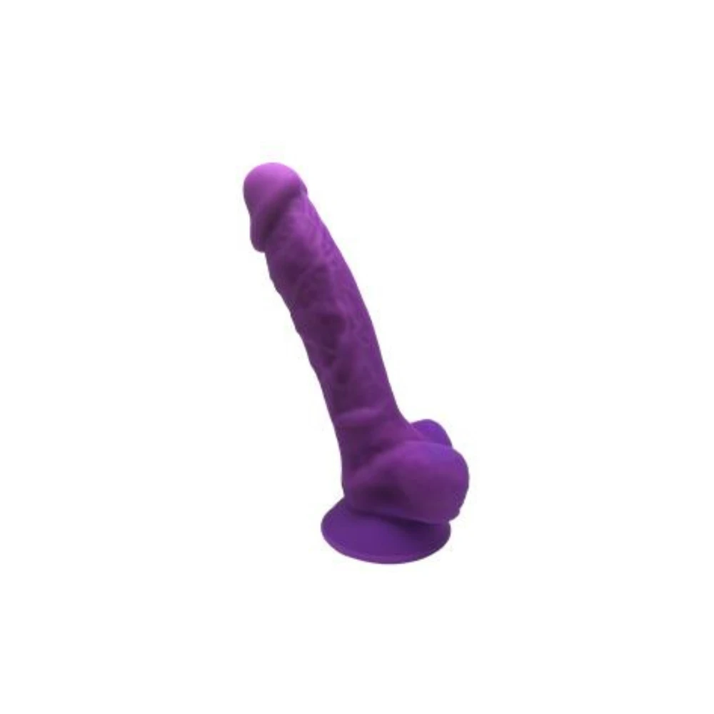 Silexd dildo realistiškas varpos sėklidžių siurbtukas 17 cm