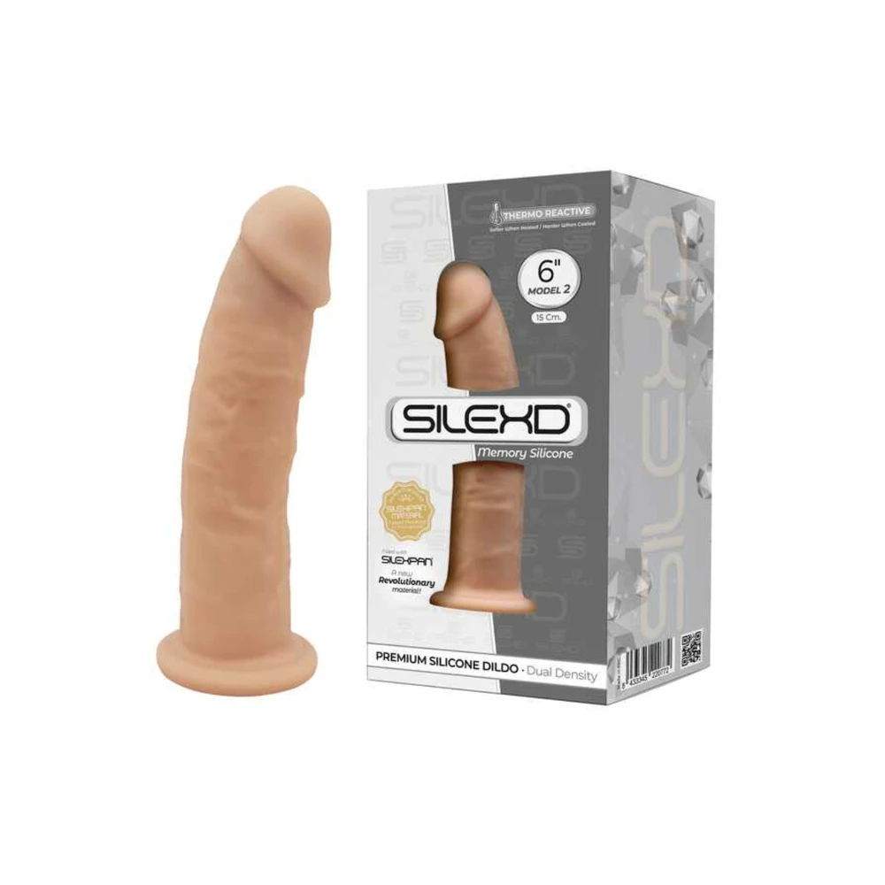 Silexd dildo su siurbtuku, tikroviško penio seksui, 15 cm
