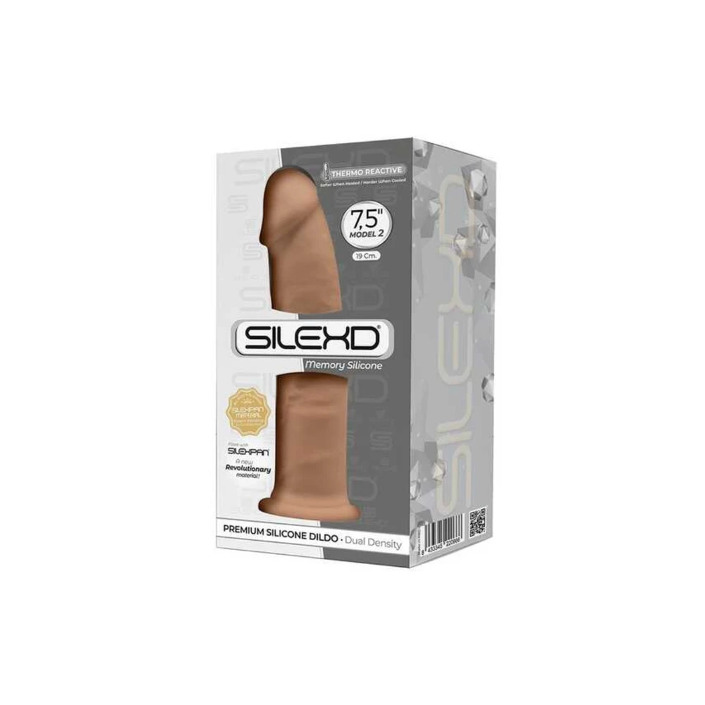 Silexd silikoninis minkštas dildo, tikroviškos išvaizdos, 19 cm