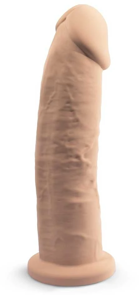 Silexd stiprus dildas su siurbtuku, tikroviškas penis, 23 cm