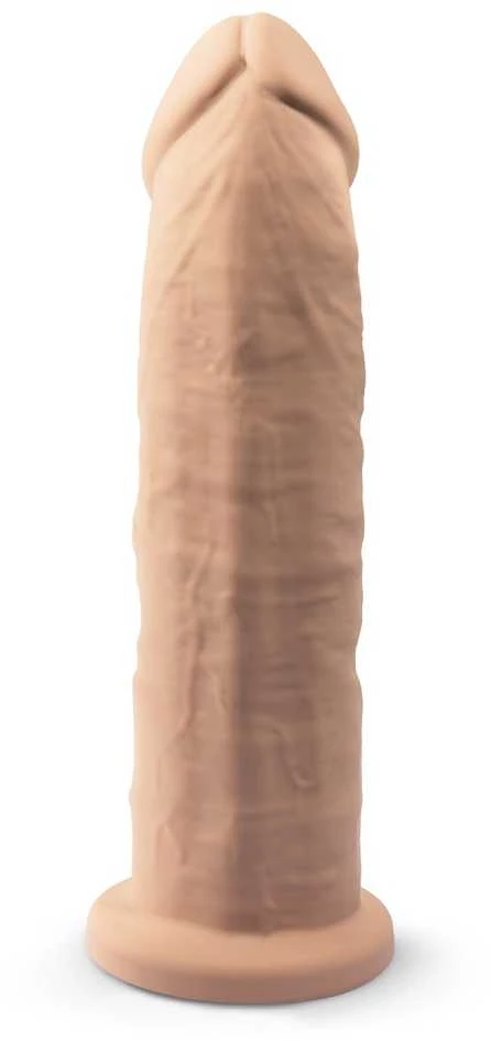 Silexd stiprus dildas su siurbtuku, tikroviškas penis, 23 cm