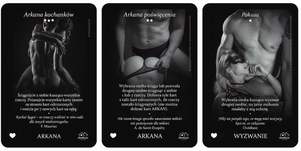 Rebel StarHouse Games Meilės ArkanA: aistringas denis