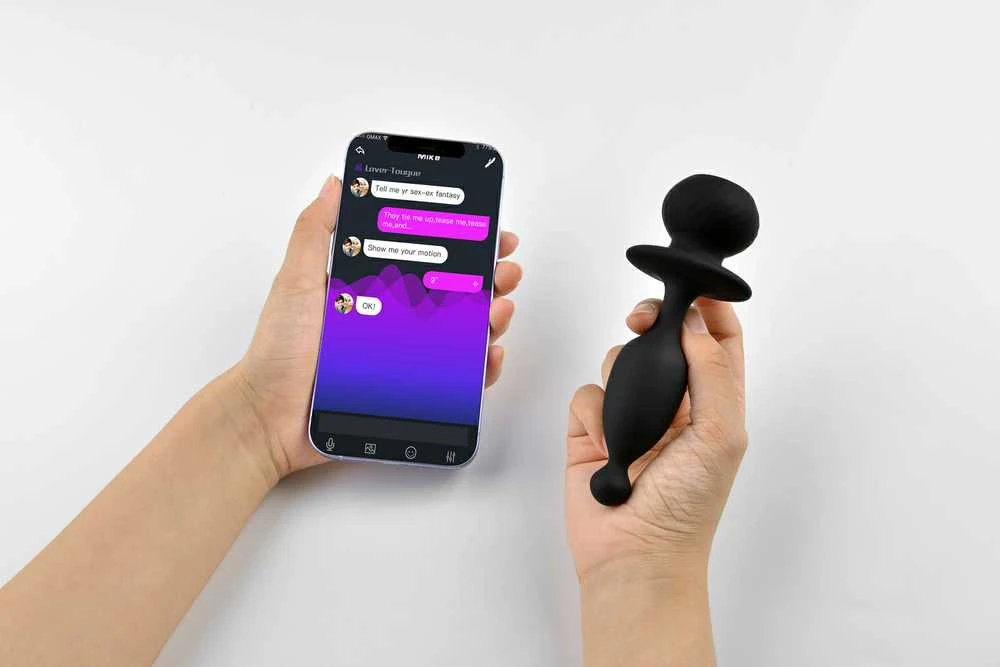 Magic Motion – Bunny App valdomas vibruojantis Bunny Tail analinis kištukas