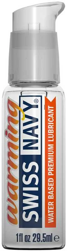 Swiss Navy Premium – šildantis lubrikantas vandens pagrindu – 1 fl uncija / 30 ml