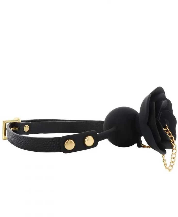 Taboom Rose Ball Gag su kištuku _