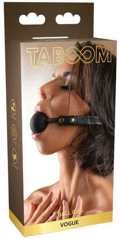 Taboom Studded Mouth Gag Juodas