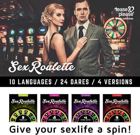 Tease Please Sekso ruletė Meilė ir santuoka (NL-DE-EN-FR-ES-IT-PL-RU-SE-NO)