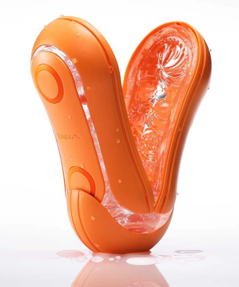 Oranžinis Tenga Flip Orb Sunset Oranžinis