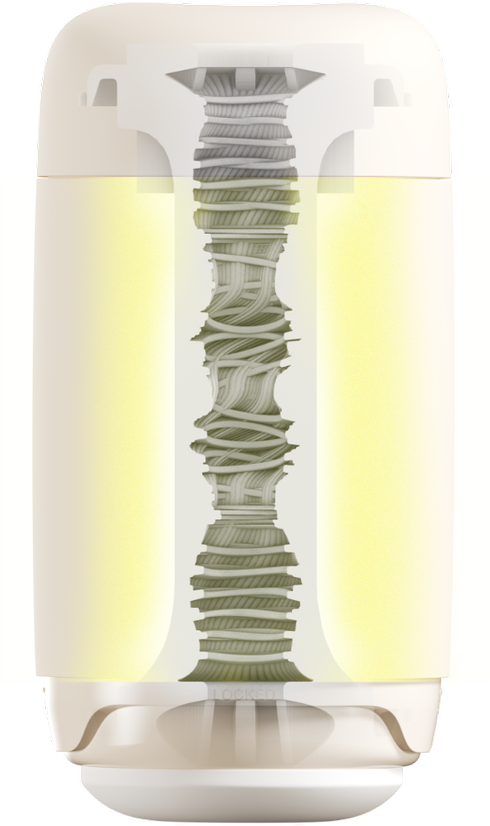 Tenga Puffy Custard Geltona