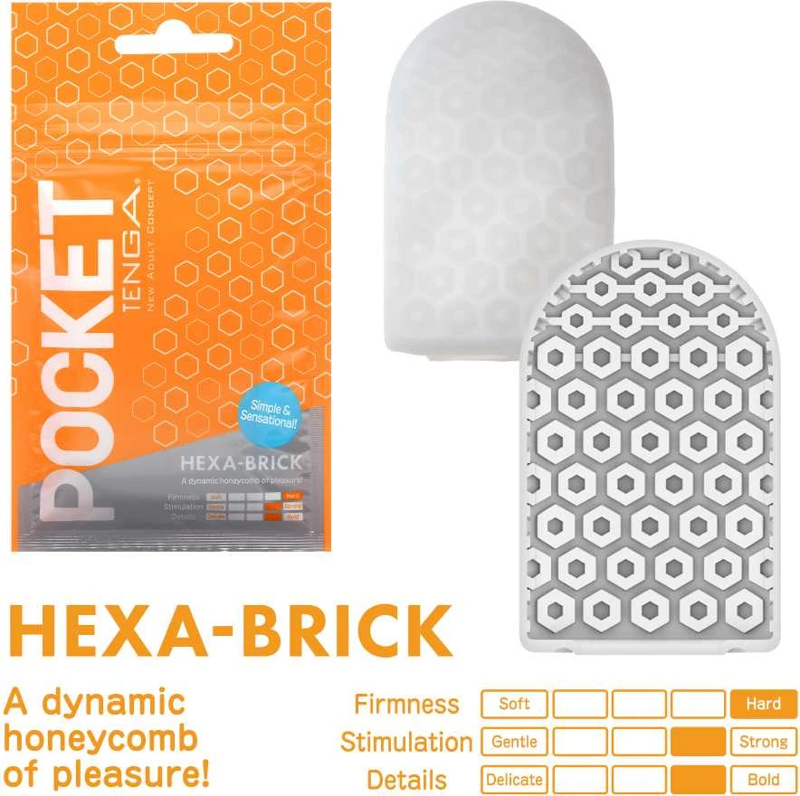 Tenga - Pocket Stroker Hexa-Brick