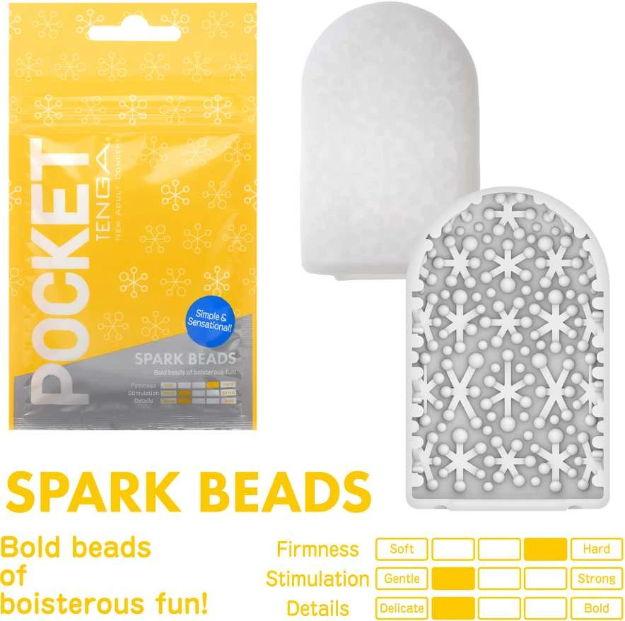 Tenga - Pocket Stroker Spark Beads
