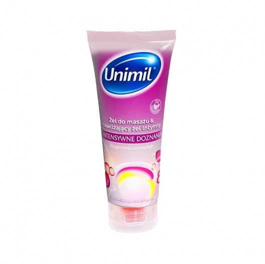 UNIMIL UNIMIL_Intensive Experiences masažo gelis ir drėkinamasis intymus gelis 200ml