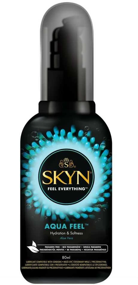 UNIMIL UNIMIL_Skyn Feel Everything Aqua Feel intiminė priemonė su alaviju, 80 ml