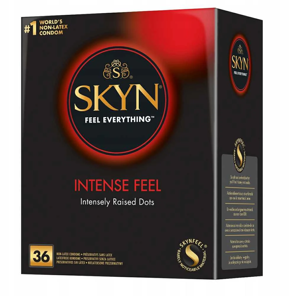 SKYN Intense Feel Prezervatyvai be latekso (36 vnt.)