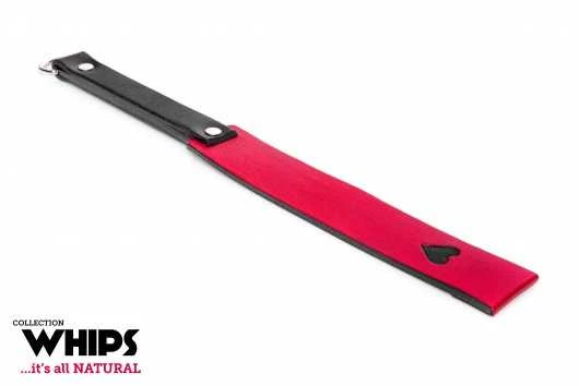 Whips Collections Plakimas plakimas bausmė swatter oda su širdimi