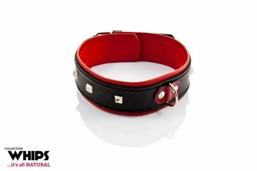 Whips Collections Moteriška apykaklė, natūrali oda, botagiški botagai