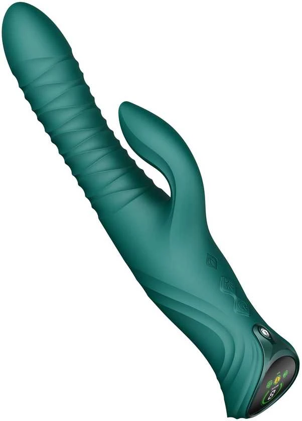 „Mose 2 Turquoise Žalias Zalo“ zuikio vibratorius