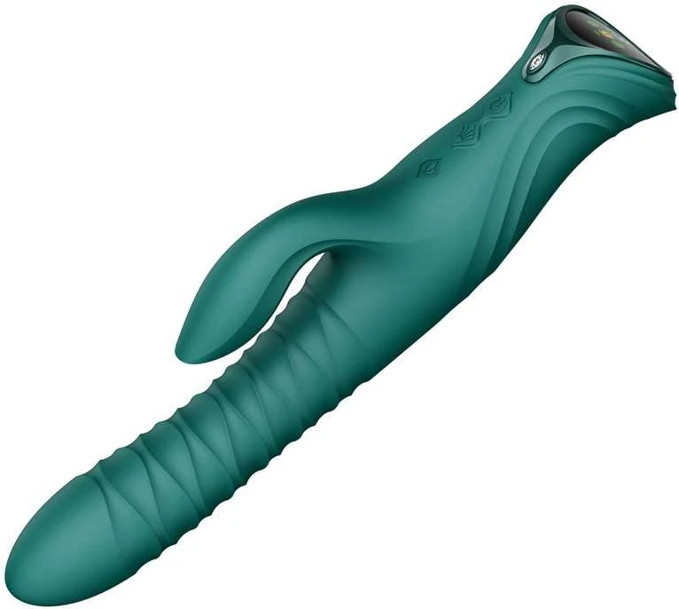 „Mose 2 Turquoise Žalias Zalo“ zuikio vibratorius