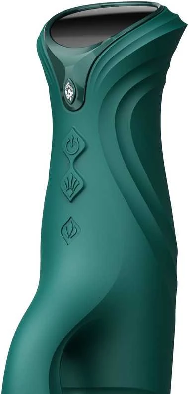 „Mose 2 Turquoise Žalias Zalo“ zuikio vibratorius