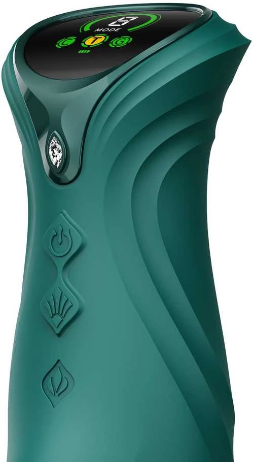 „Mose 2 Turquoise Žalias Zalo“ zuikio vibratorius