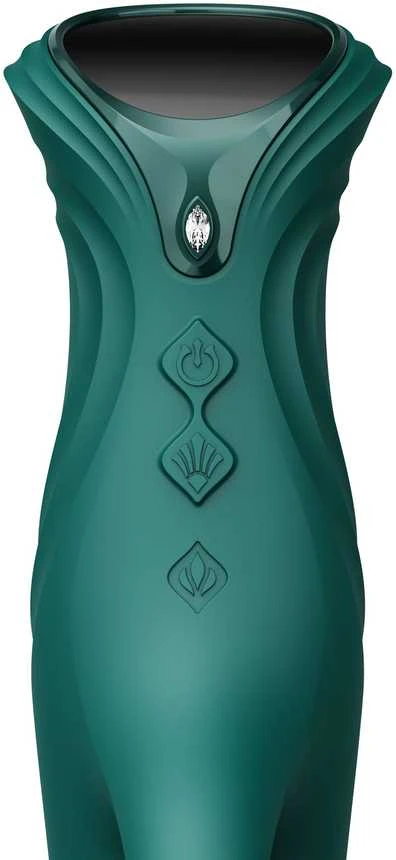 „Mose 2 Turquoise Žalias Zalo“ zuikio vibratorius