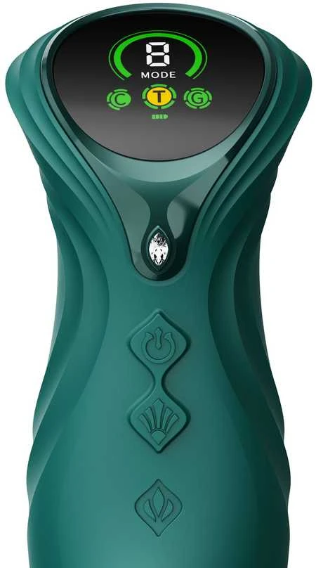 „Mose 2 Turquoise Žalias Zalo“ zuikio vibratorius