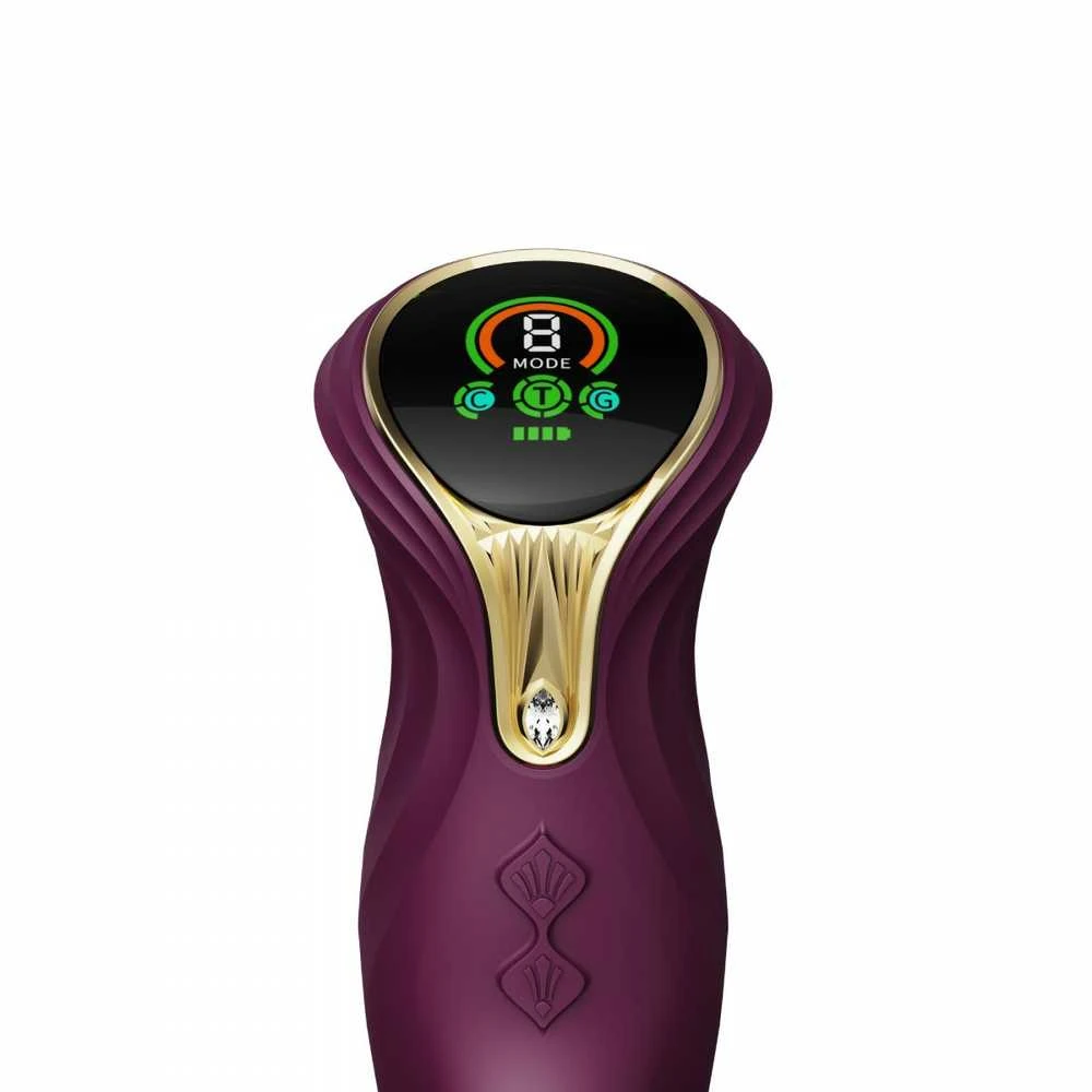 Zalo Mose Rabbit Thruster+Heating Violetinė