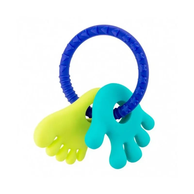 Albis Akuku silikoninis kramtukas FOOT/HANDS, A0127