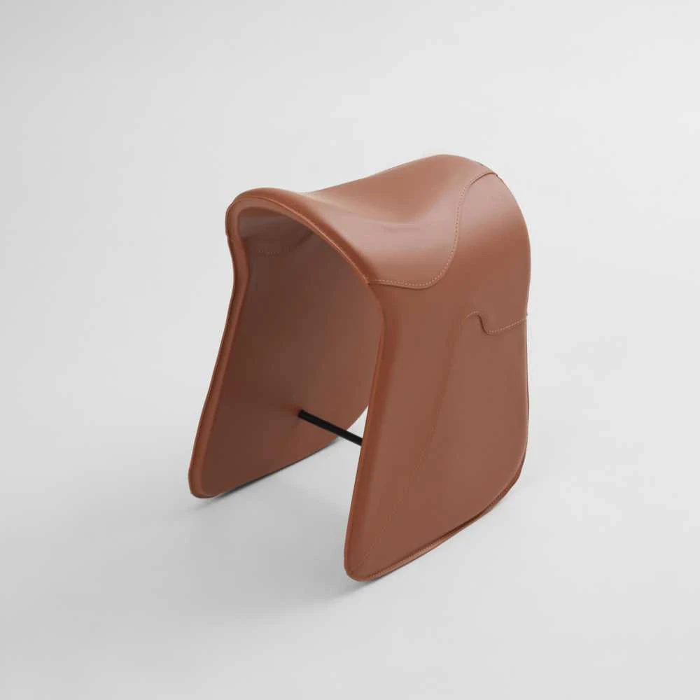 Kėdė Saddle 01, Ruda