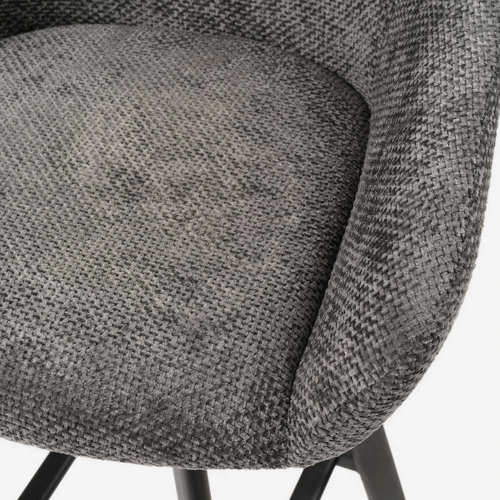 Pusbario kėdė Mey / Eden 20 (Stool 65), Tamsiai pilka